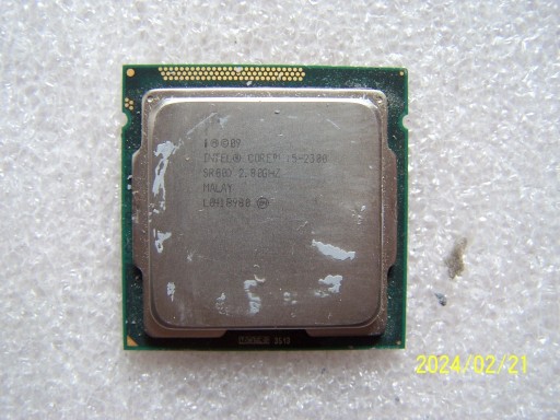 Zdjęcie oferty: Procesor Intel model i5