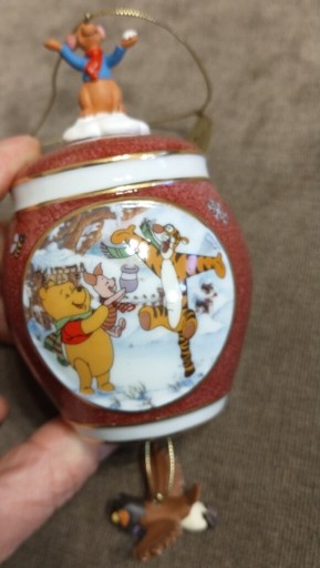 Zdjęcie oferty: BombkaKubuś Puchatek Porcelana Bradford Exch.38932