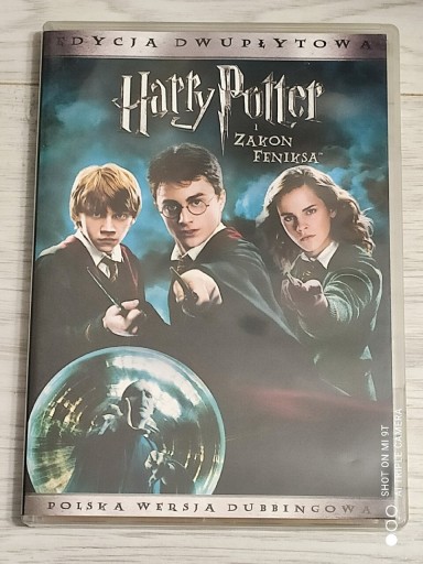 Zdjęcie oferty: Harry Potter i Zakon Feniksa  2 DVD płyta