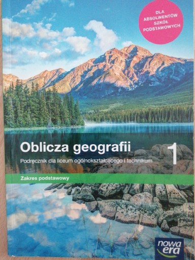 Zdjęcie oferty: Oblicza geografii 1 podręcznik 