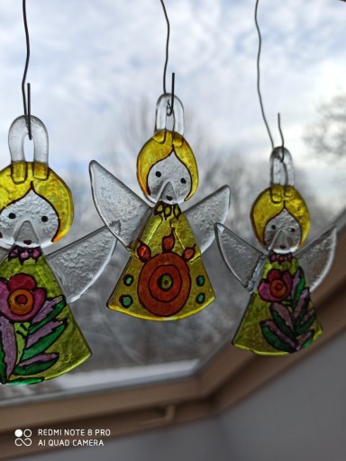 Zdjęcie oferty: Trzy szklane aniołki. Tomekidomek