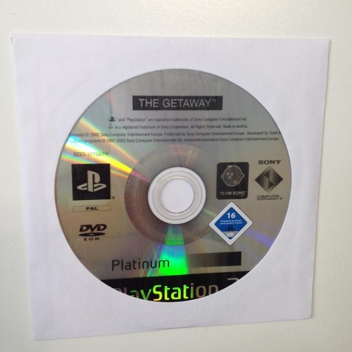 Zdjęcie oferty: Getaway PS2 Platinum używana