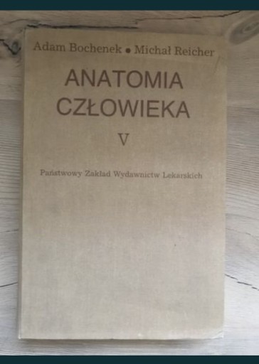 Zdjęcie oferty: Anatomia człowieka tom V Adam Bochenek