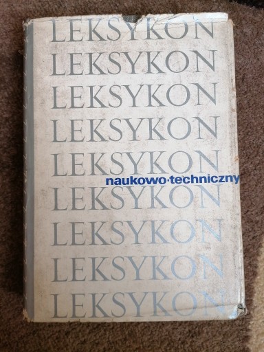 Zdjęcie oferty: Leksykon naukowo-techniczny