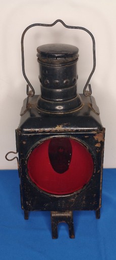 Zdjęcie oferty: Latarnia kolejowa końca pociągu – Deutsche Bundesbahn (DB 73) naftowa lampa