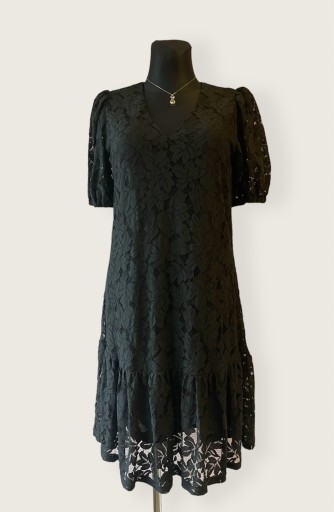 Zdjęcie oferty: Czarna sukienka koronka r S/M Fransa