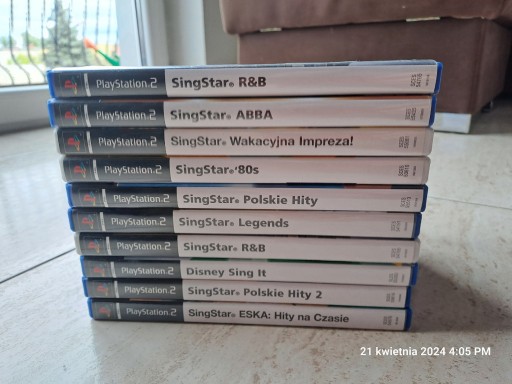 Zdjęcie oferty: 10x Singstar PS2 MEGA zestaw + mikrofony