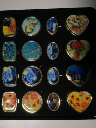 Zdjęcie oferty: Pudełeczko na leki w stylu obrazów Van gogha