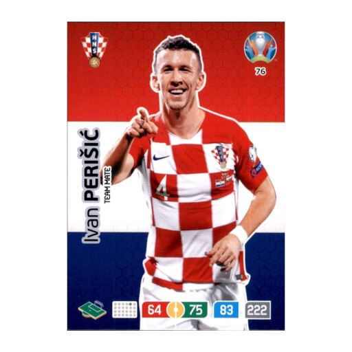 Zdjęcie oferty: UEFA EURO 2020 Team Mate Ivan Perisić 76 Karta