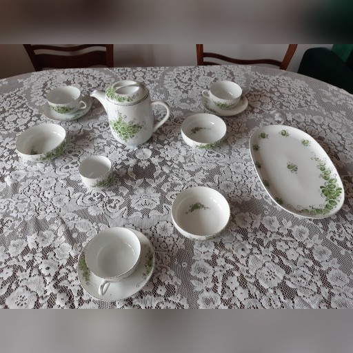 Zdjęcie oferty: Vintage Polish Porcelain Tea Set 1987, Ciechocinek