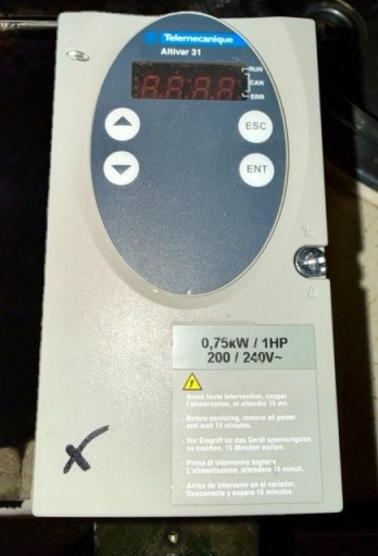 Zdjęcie oferty: Falownik Telemecanique Altivar 31 0,75kW 1-faz na 3-faz