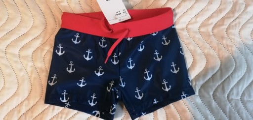 Zdjęcie oferty: Spodenki kąpielowe H&M 98/104 kotwice NOWE