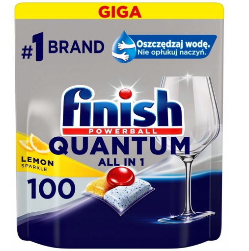 Zdjęcie oferty: Finish Quantum Kapsułki do Zmywarki Lemon 100 szt