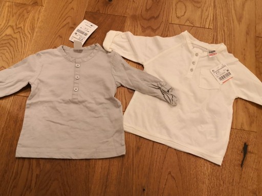 Zdjęcie oferty: Bluzki ZARA 9-12 miesięcy (NOWE) 