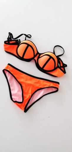 Zdjęcie oferty: triangle pomarańczowe bikini pomarańczowy kostium 