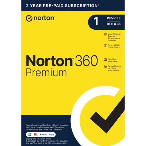 Zdjęcie oferty: Norton 360 Premium 2 lata 1PC 2024 Nowość