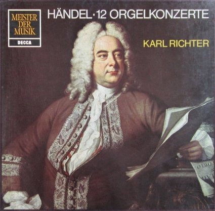 Zdjęcie oferty: Händel  Karl Richter 12 Orgelkonzert