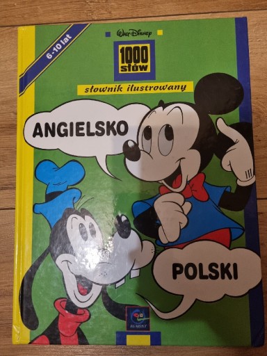 Zdjęcie oferty: 1000 slow slownik ilustrowany walt disney