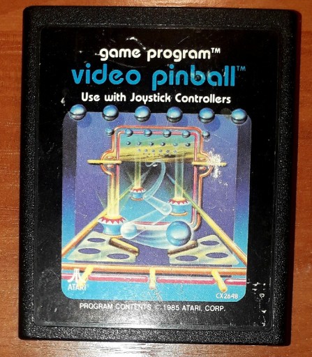 Zdjęcie oferty: Video Pinball Atari 2600 VCS
