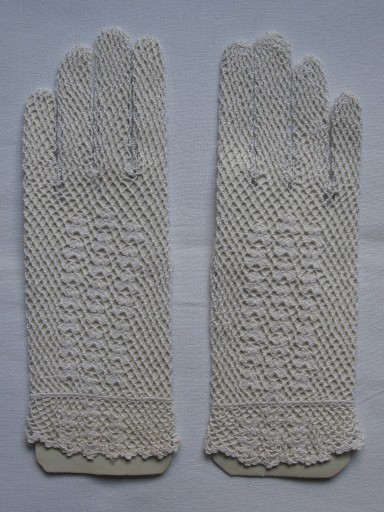 Zdjęcie oferty: Rękawiczki koronkowe ręcznie robione unikat
