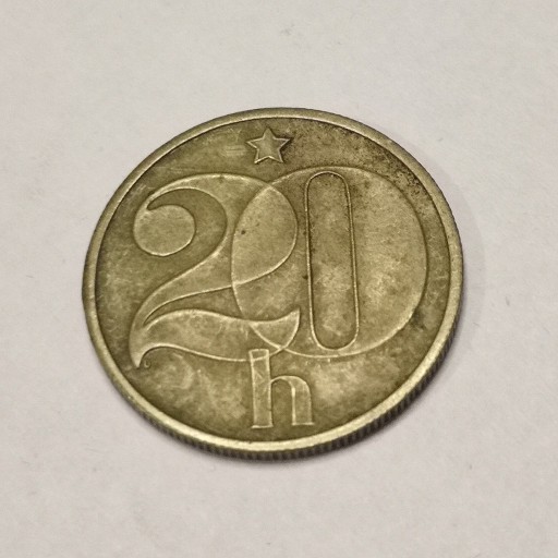 Zdjęcie oferty: 20 Halerzy 1980, Czechosłowacja