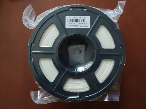 Zdjęcie oferty: Nowy filament ABS 1 kg Sunlu, kolor biały, 1,75 mm