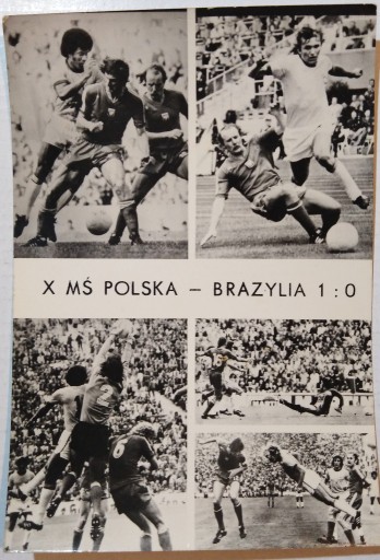 Zdjęcie oferty: X Mistrzostwa Świata - Polska - Brazylia 1:0