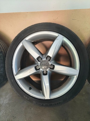 Zdjęcie oferty: Koła Aluminiowe z oponami R18 245/40 S-Line Audi A6 A4 A5 orginalne 