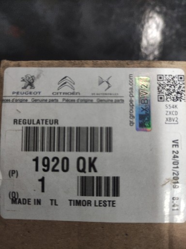 Zdjęcie oferty: BOXER DUCATO 2.2 HDI REGULATOR CZUJNIK CIŚNIENIA