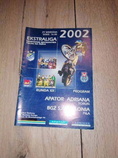 Zdjęcie oferty: DMP, Apator Toruń - Polonia Piła 2002 PO cz