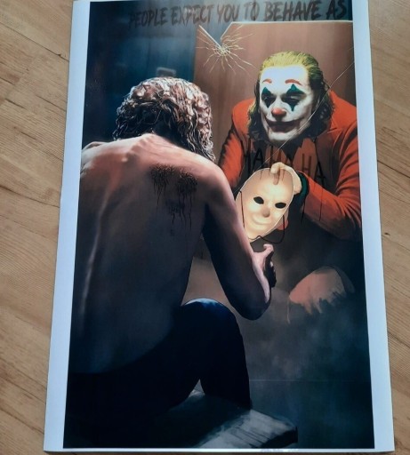 Zdjęcie oferty: plakat Jokera 50x70 papier mat