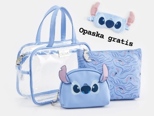 Zdjęcie oferty: Kosmetyczka Stich 3w1 +GRATIS OPASKA STICH