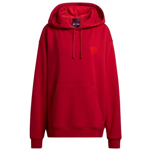 Zdjęcie oferty: Czerwona bluza z kapturem hoodie Adidas Ivy Park