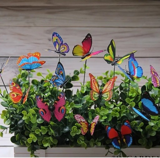 Zdjęcie oferty: Motyl ozdoba na piku ogrodowa do doniczki  Okazja