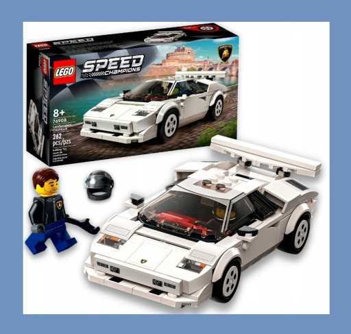 Zdjęcie oferty: LEGO SPEED CHAMPIONS 76908 Lamborghini Countach 
