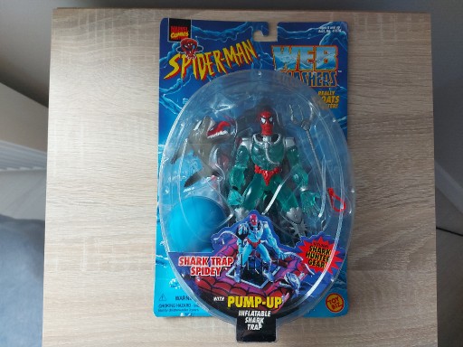 Zdjęcie oferty: Spider-Man  - Shark Trap Spidey - Toy Biz - Unikat