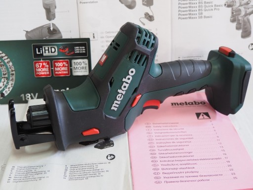 Zdjęcie oferty: METABO SSE 18 LTX pila szablasta pilarka Aku 18v