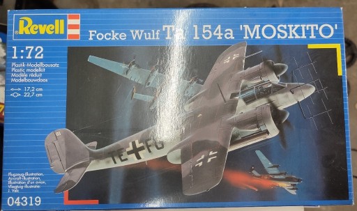 Zdjęcie oferty: Focke-Wulf Ta 155a Mosquito 1/72 Revell