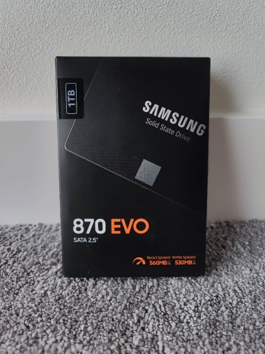 Zdjęcie oferty: Dysk SSD Samsung 870 EVO 1TB SATA3 2.5"