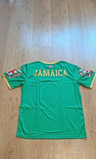 Zdjęcie oferty: T-shirt Jamaica-unisex, reggae, rasta, rastafari, Jah. Rozmiar M/L Nowy
