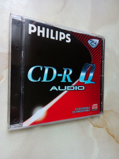 Zdjęcie oferty: PHILIPS CD-R  Q AUDIO 74min MADE IN GERMANY UNIKAT