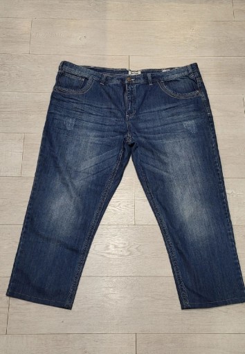Zdjęcie oferty: Ciemno niebieskie,bawełniane jeansy roz.64