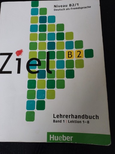 Zdjęcie oferty: Ziel B2 Band 1. Lehrerhandbuch. Lektion 1-8