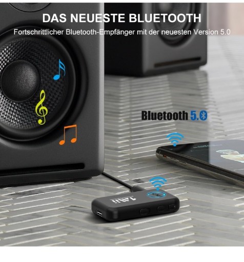 Zdjęcie oferty: 1Mii AUX Bluetooth Adapter Car (ML100)do samochodu