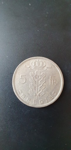 Zdjęcie oferty: Belgia 5 franków 1971 rok / E