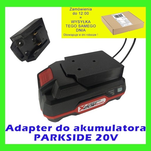 Zdjęcie oferty: Adapter do akumulatora baterii PARKSIDE 20V