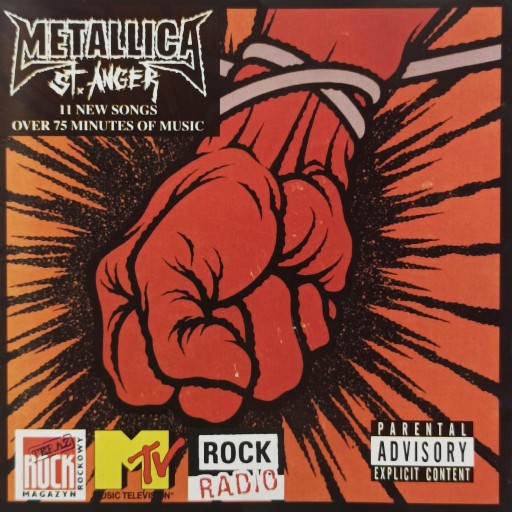 Zdjęcie oferty: Płyta CD Metallica ST. ANGER 2003 Wydanie Polskie