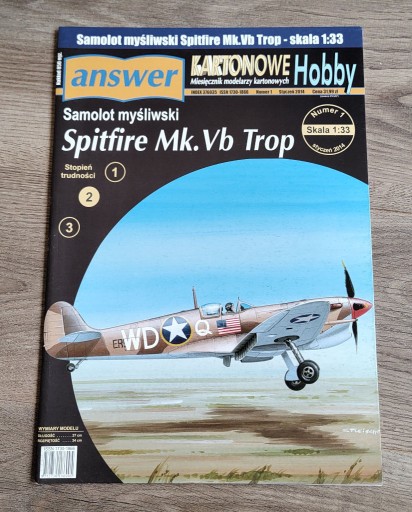 Zdjęcie oferty: Answer Spitfire Mk.Vb Trop
