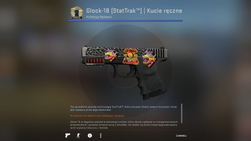 Zdjęcie oferty: Glock-18 (StatTrak) | Kucie ręczne