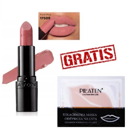 Zdjęcie oferty: Ultramatowa Szminka pure pink Avon 